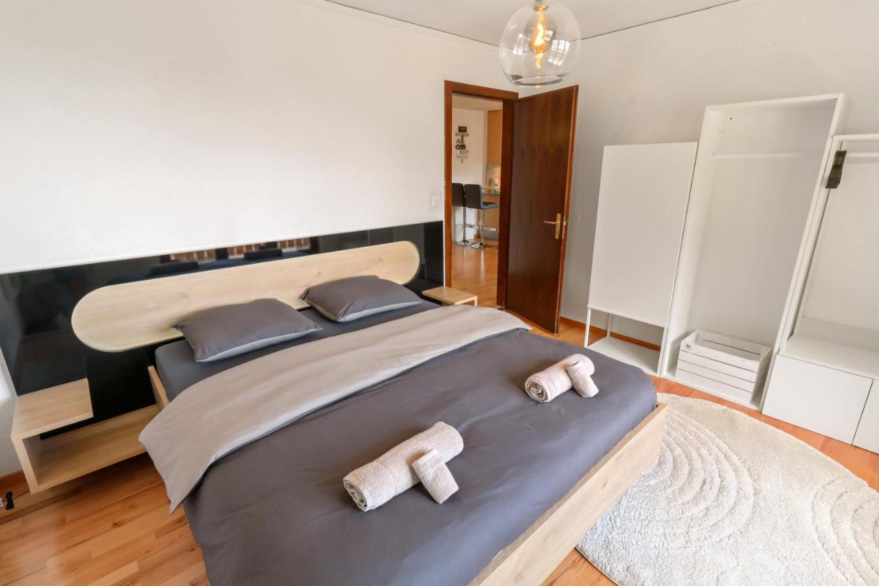 Logement Chaleureux Au Coeur De La Station Crans-Montana Exterior foto